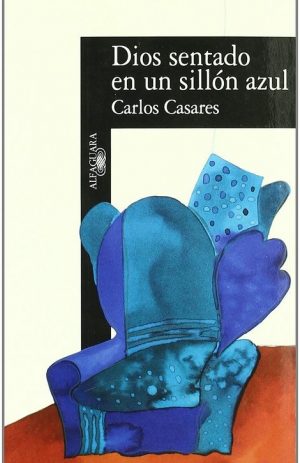 DIOS SENTADO EN UN SILLON AZUL ALF